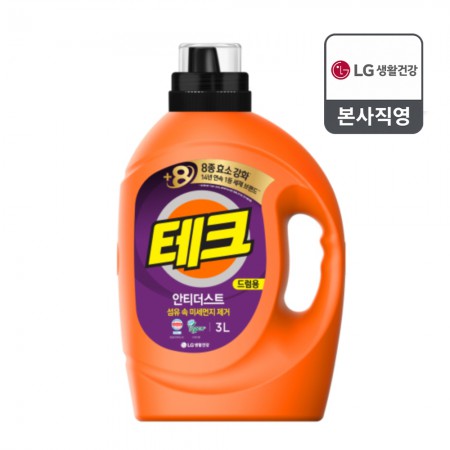[LG생활건강] 테크 안티더스트 드럼용 용기 3L