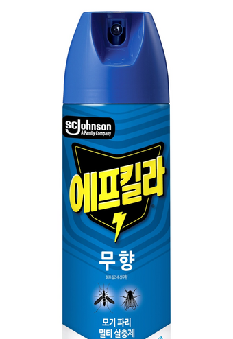 에프킬라 수성 에어로졸 무향 500ml 3개